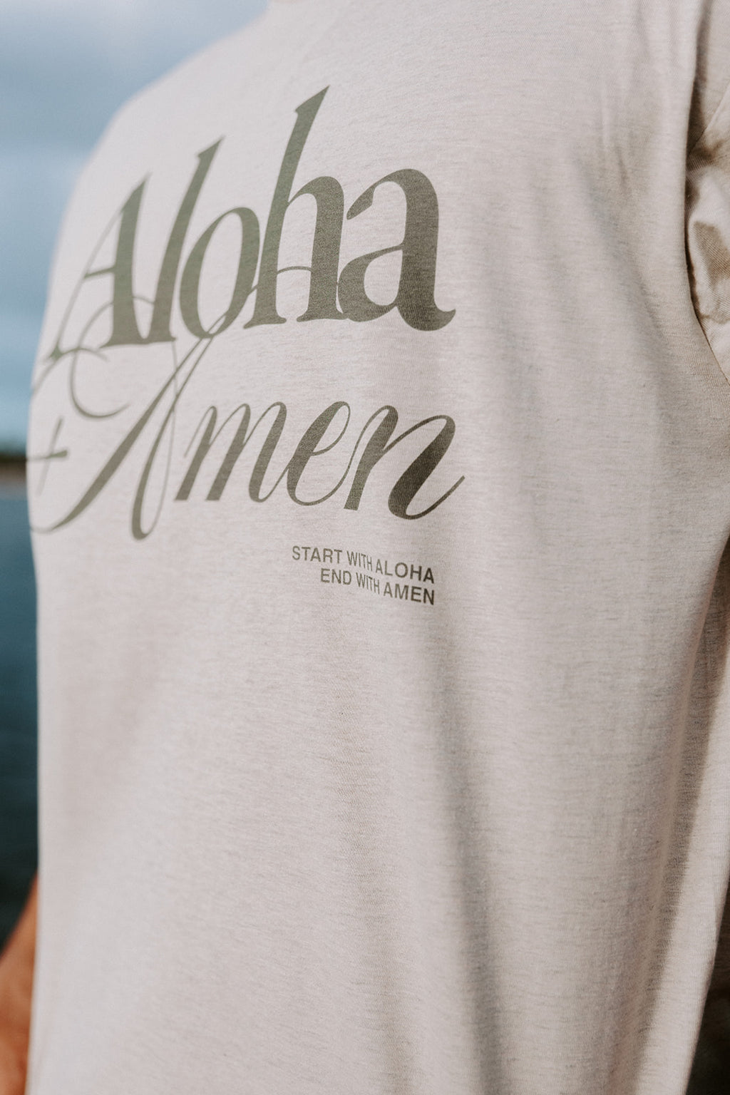 Start With Aloha Lightweight Tee