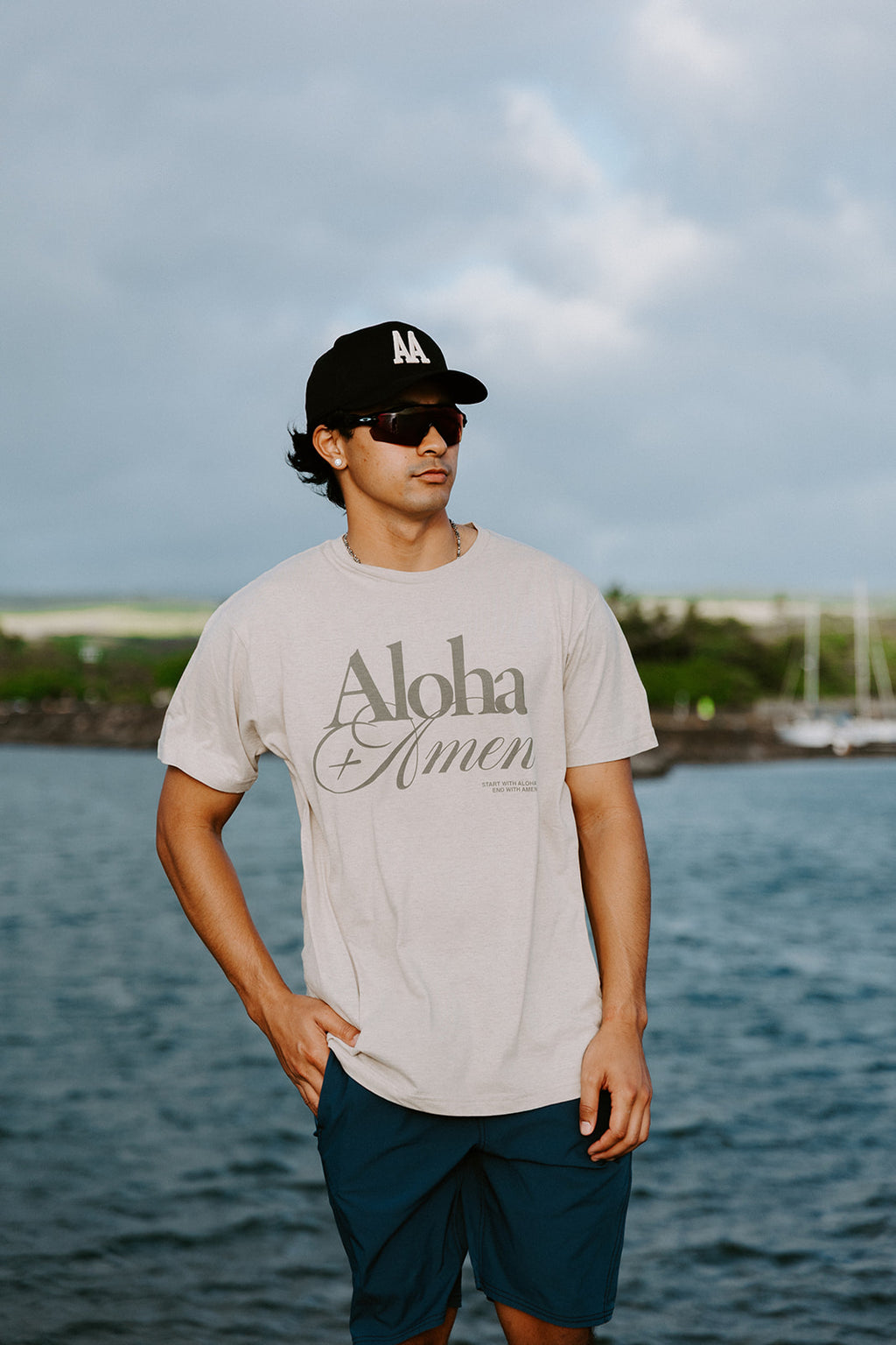Start With Aloha Lightweight Tee