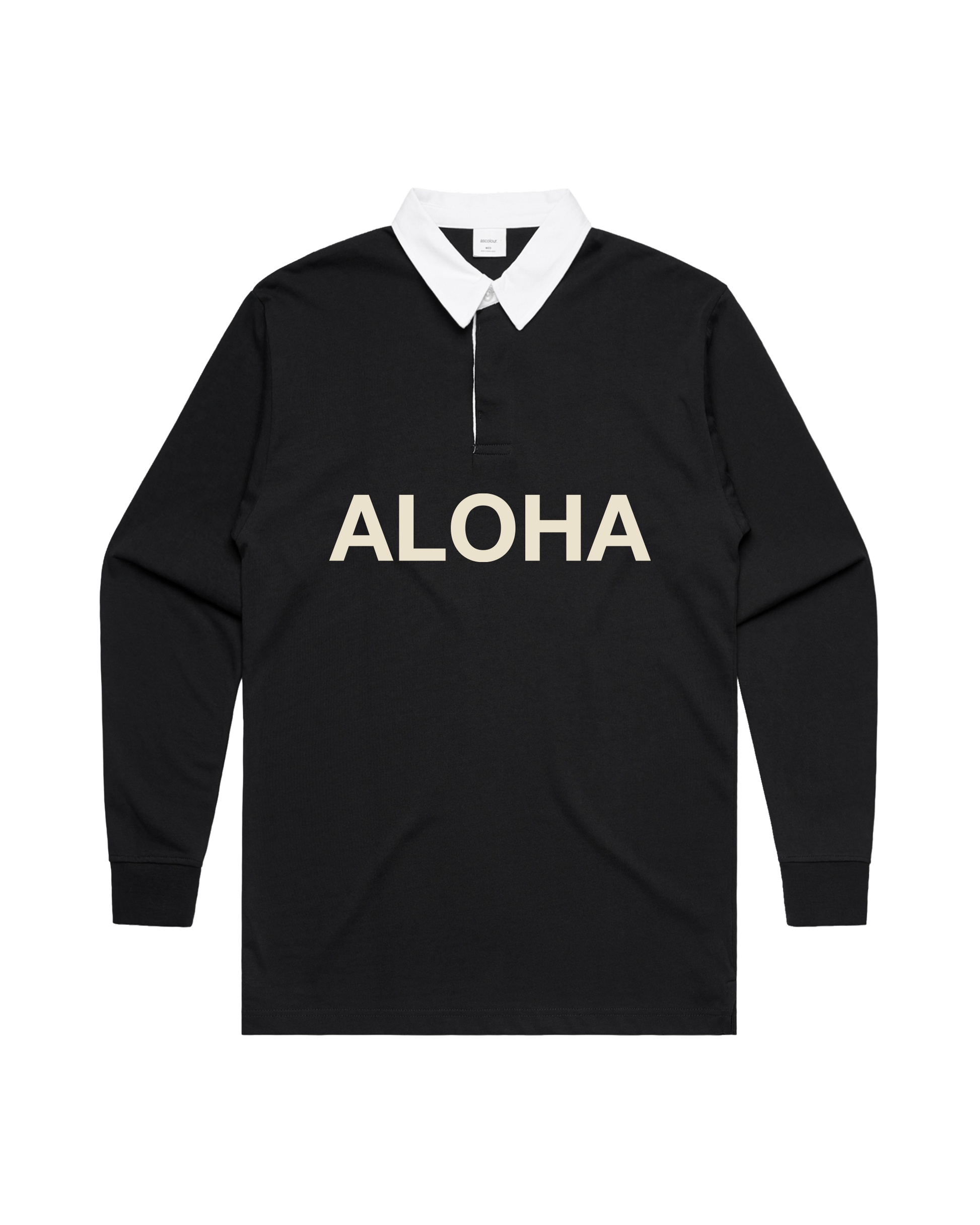 Aloha Rugby Polo - Black
