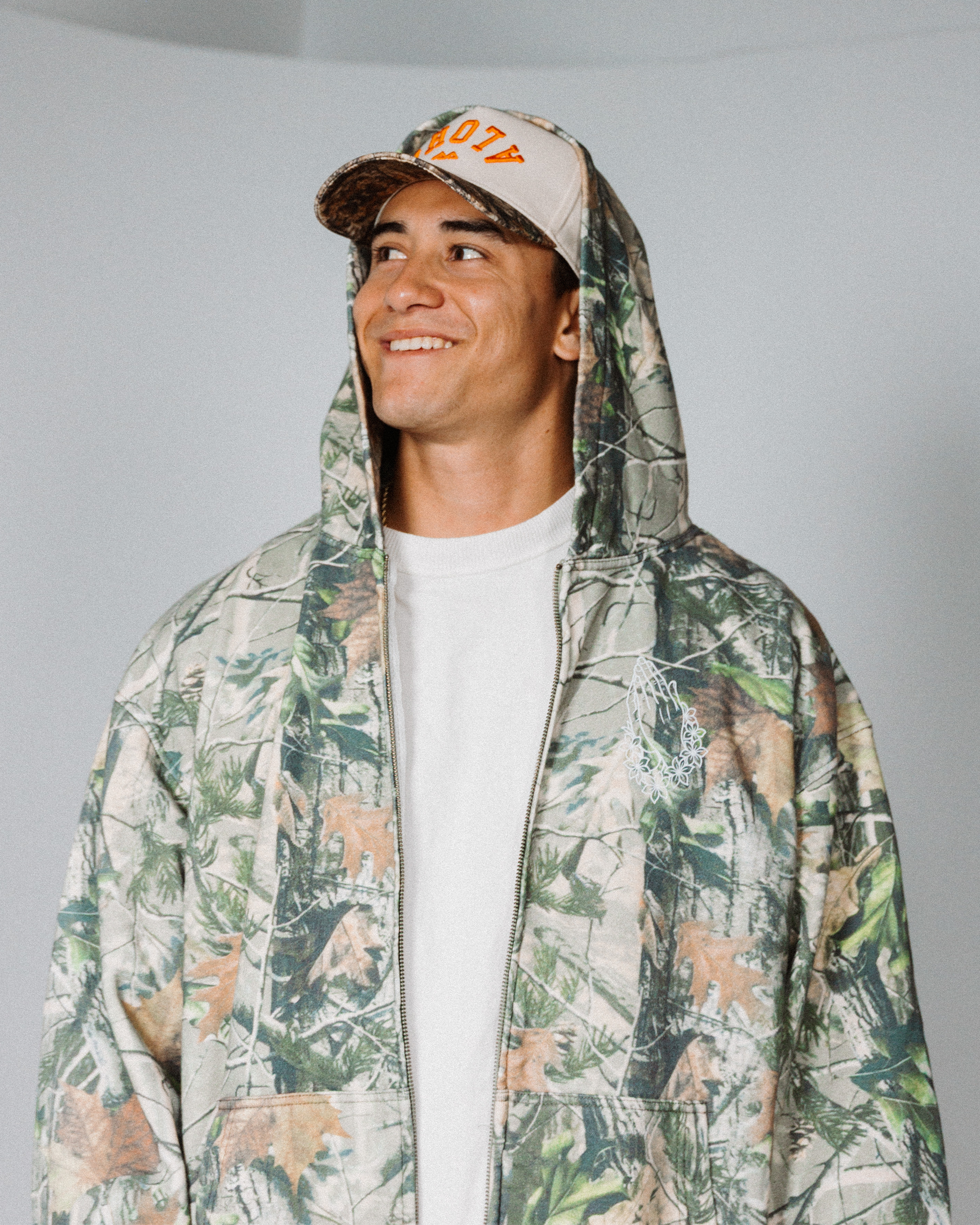 Aloha Camo Zip Hoodie