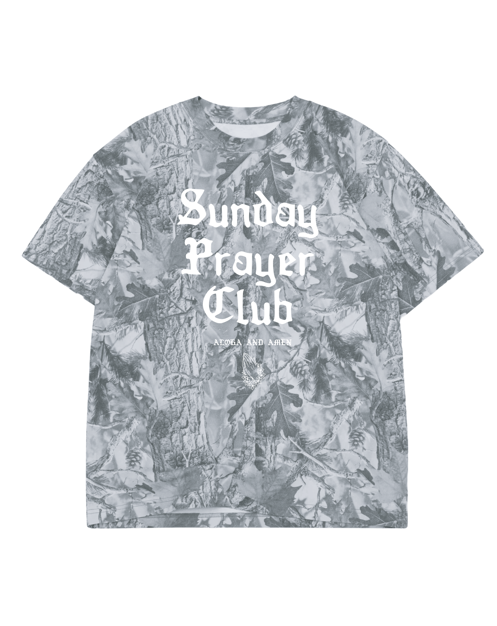 Sunday Prayer Club Winter Camo Tee