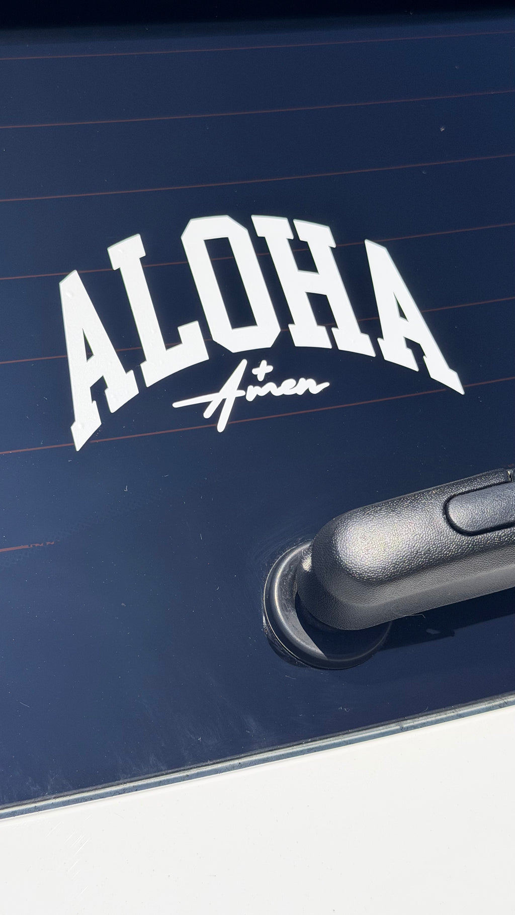 Window Vinyl Sticker