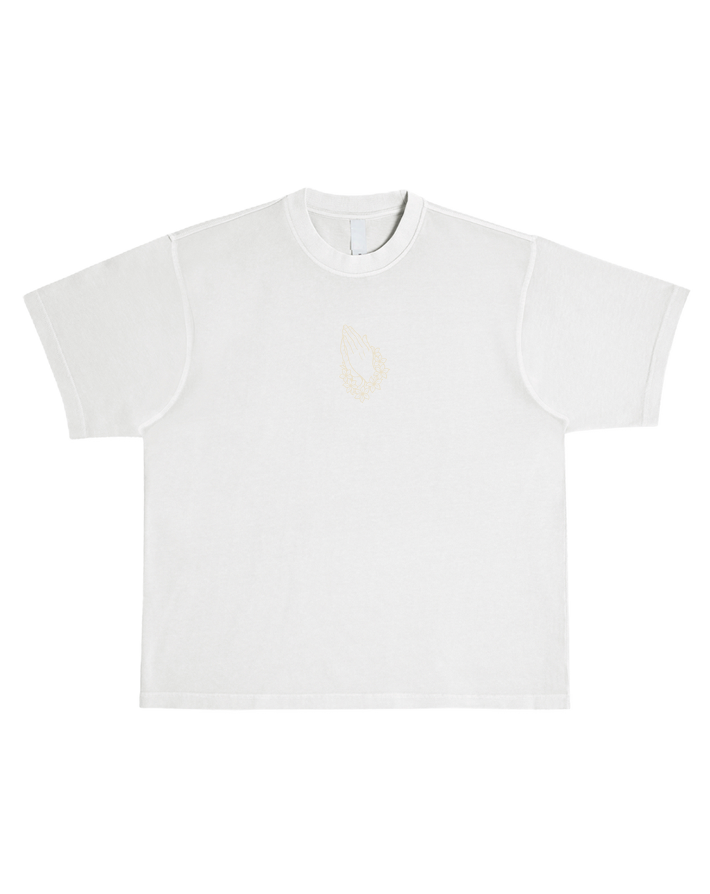 Lei Hands Tee - Lunar Rock