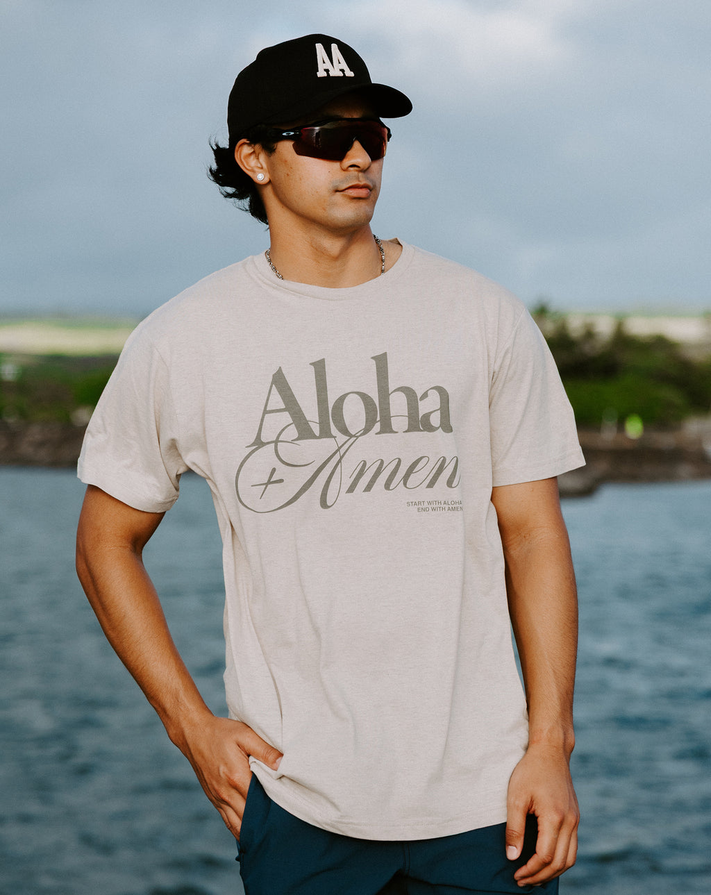 Start With Aloha Lightweight Tee