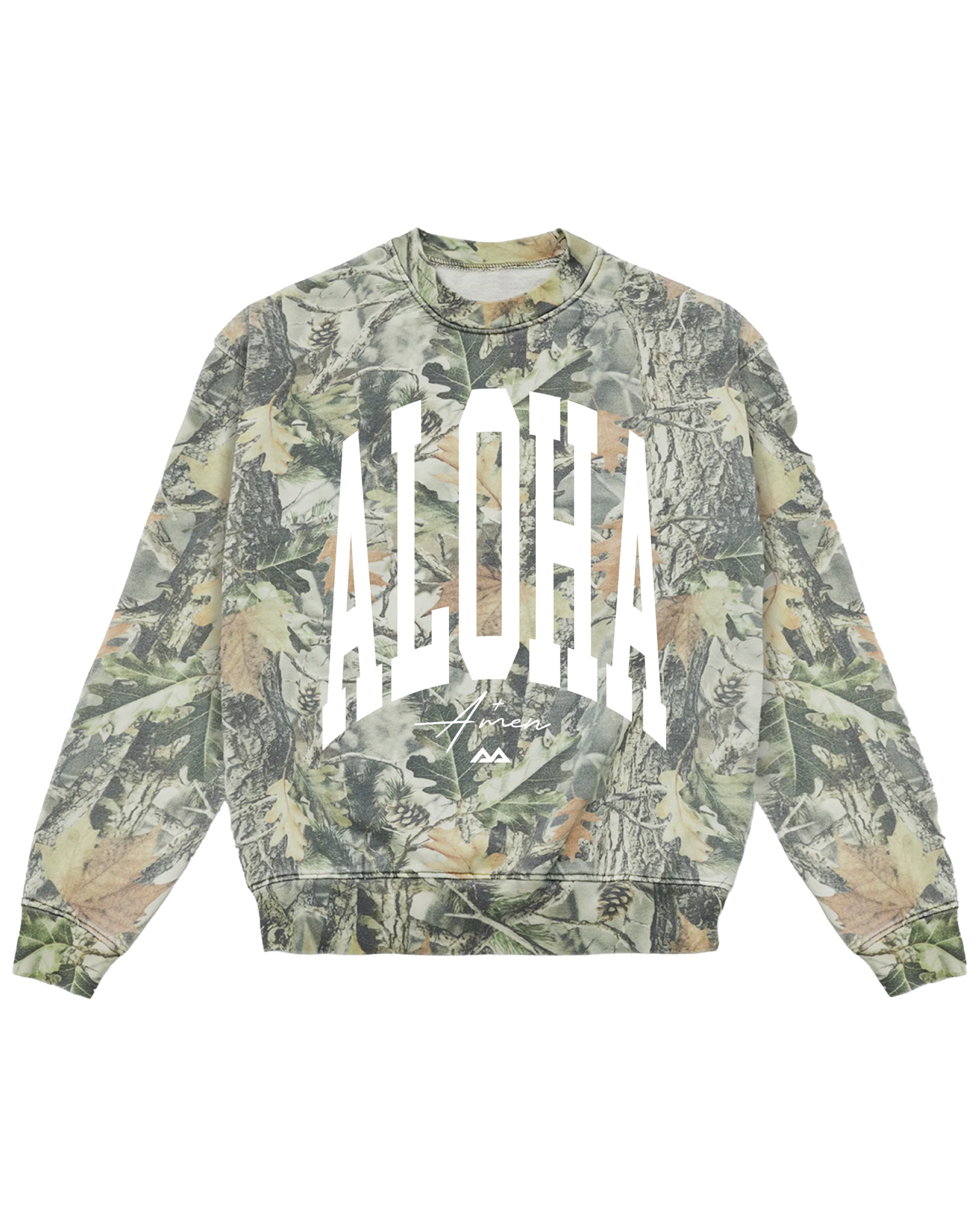 Aloha Camo Crewneck