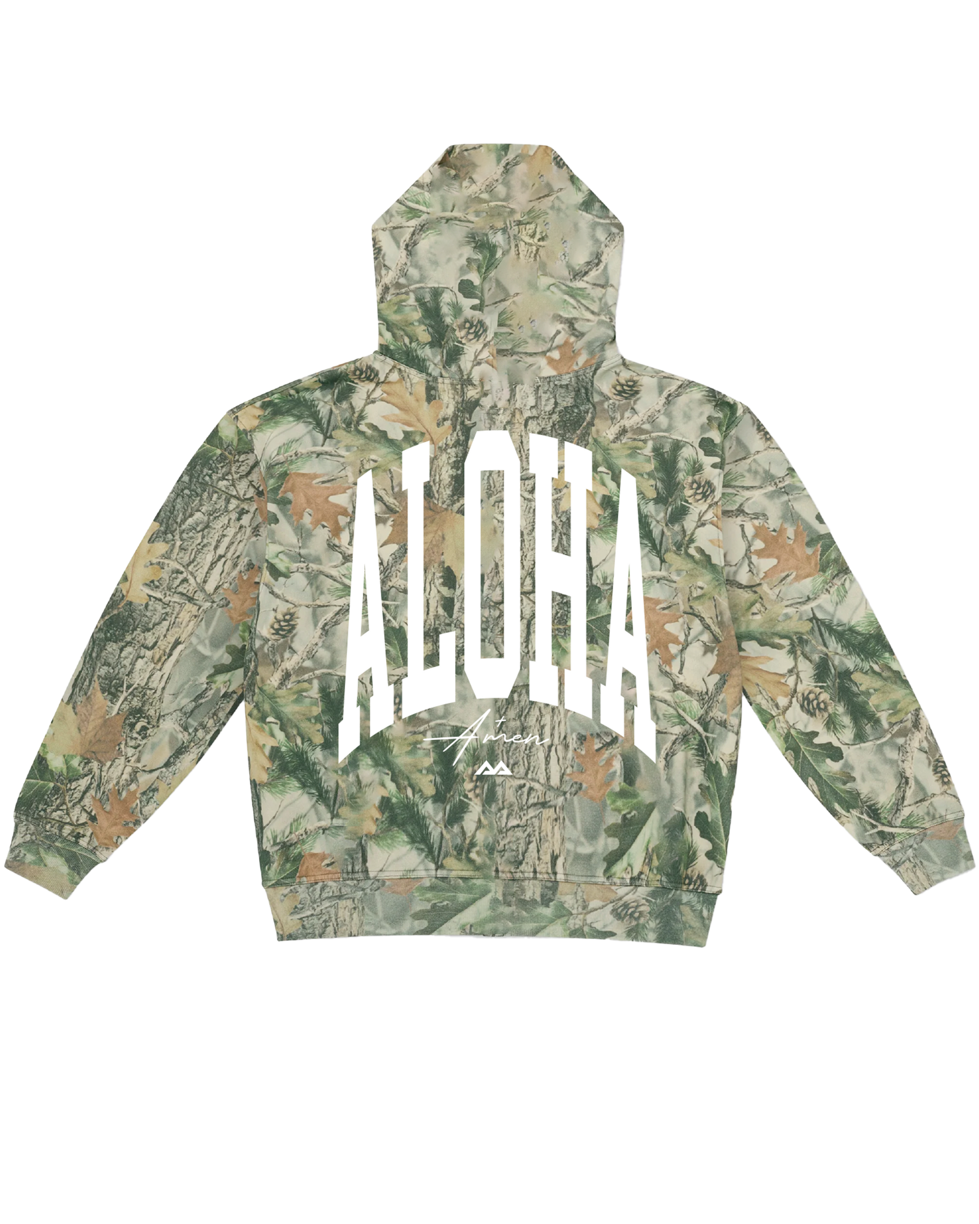 Aloha Camo Zip Hoodie