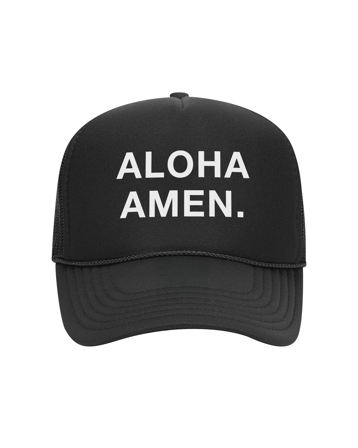 Amen. Trucker Hat - Black