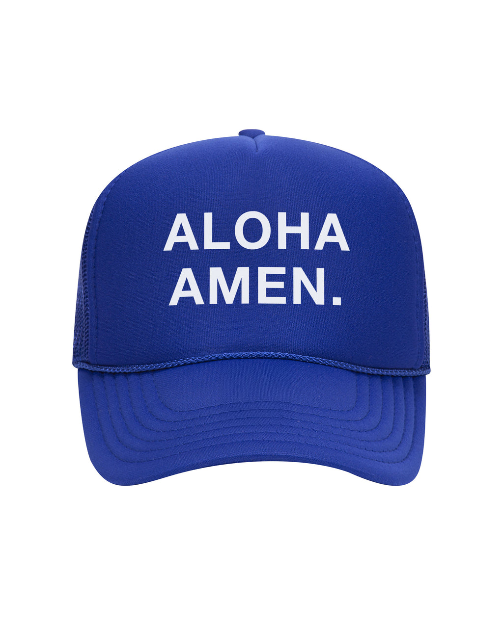 Amen Trucker Hat - Blue