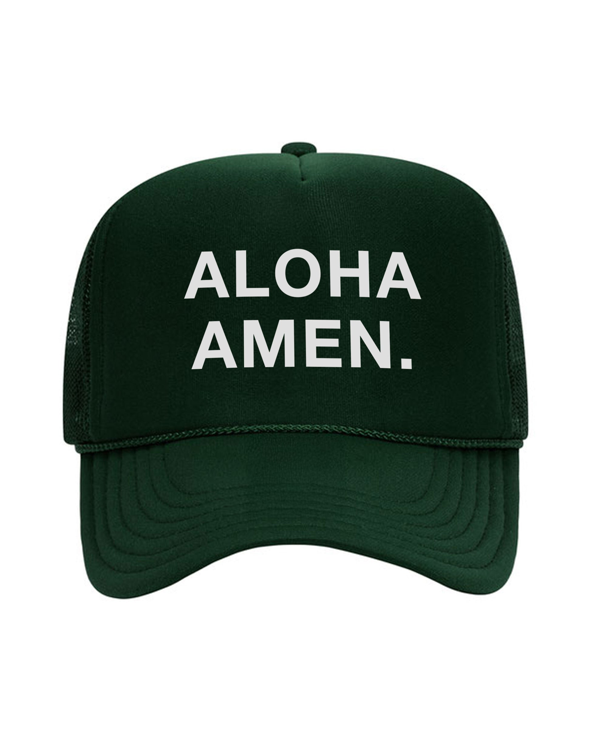 Amen Trucker Hat - Forest
