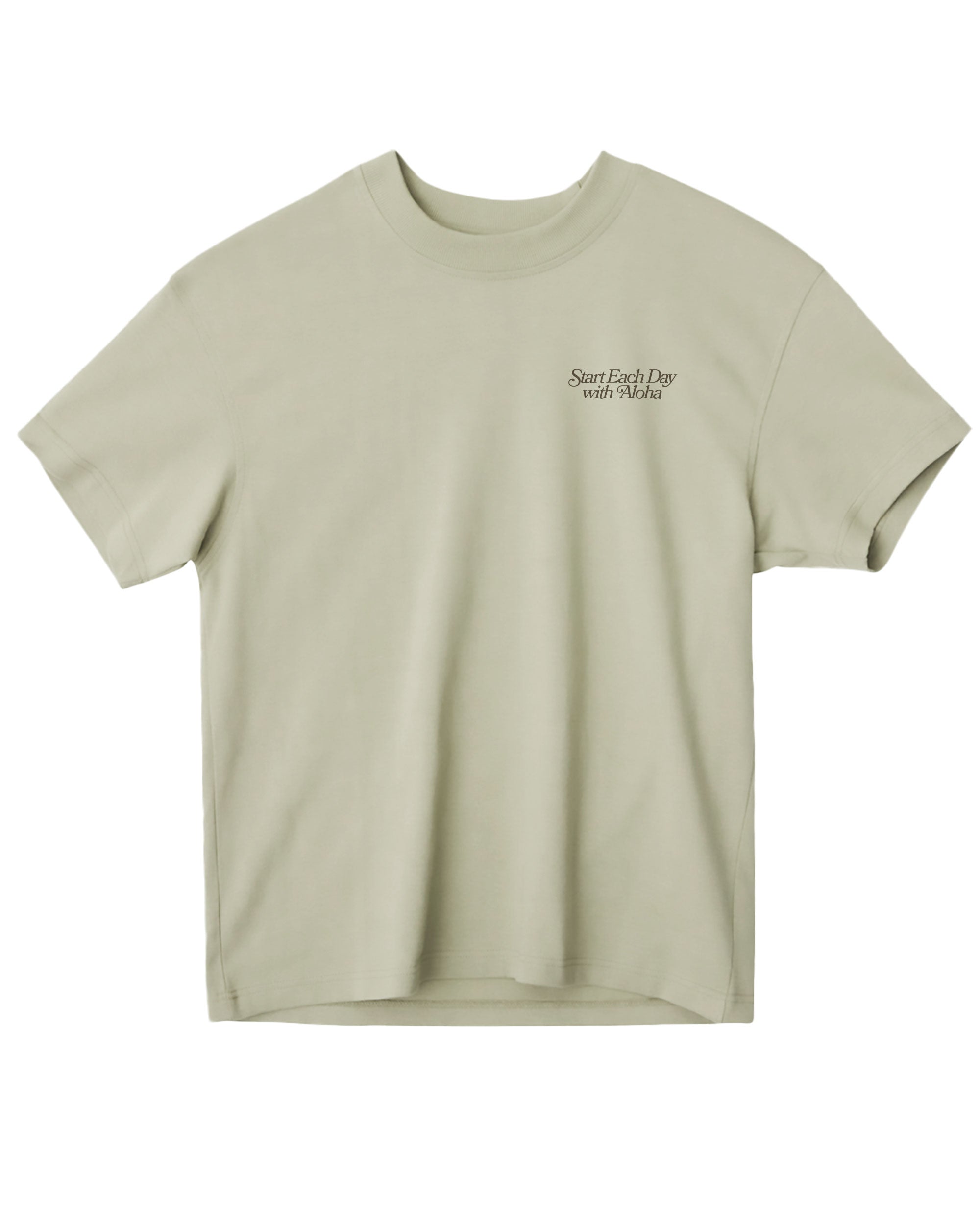 Start Each Day With Aloha Tee – Aloha and Amen