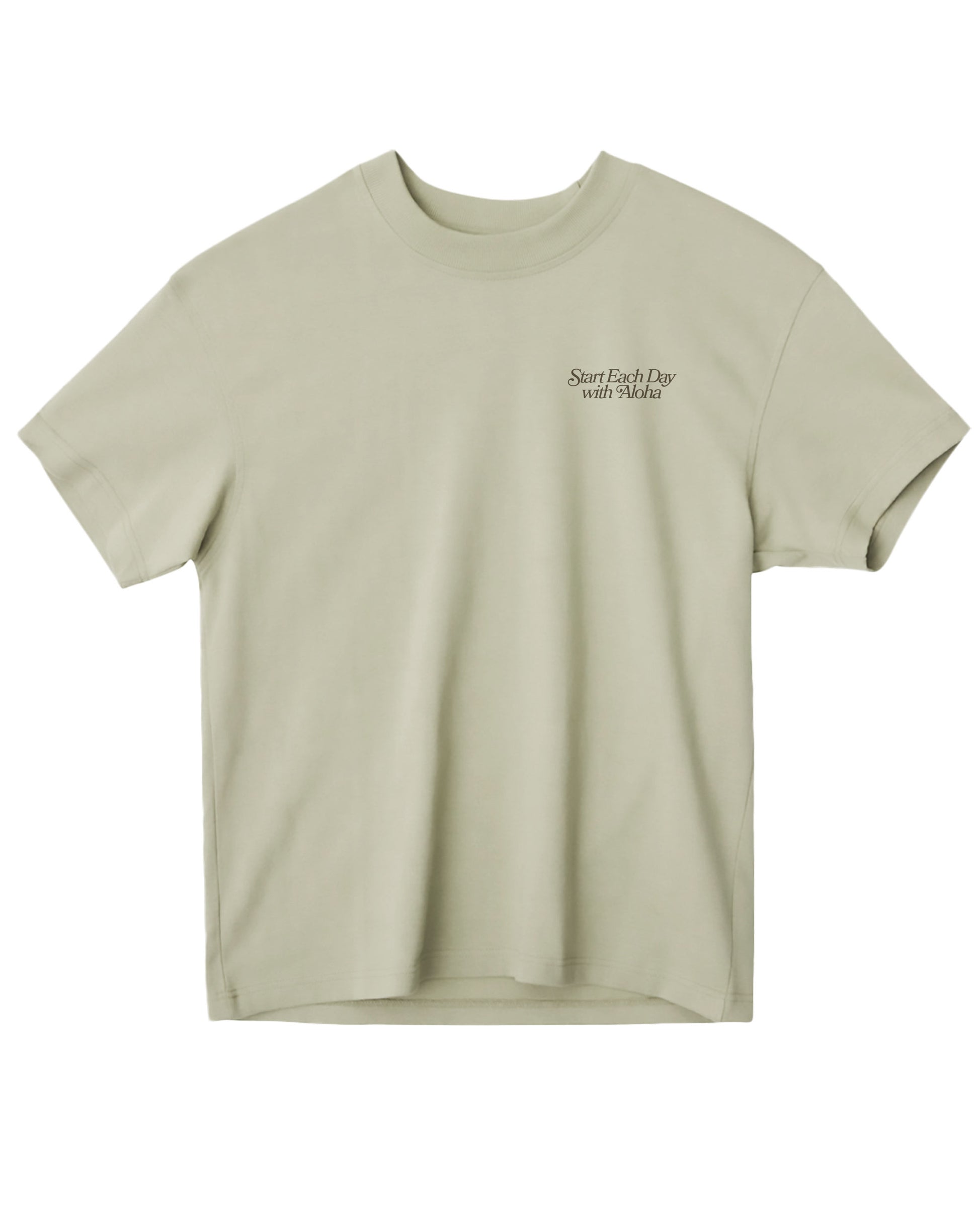 Start Each Day With Aloha Tee