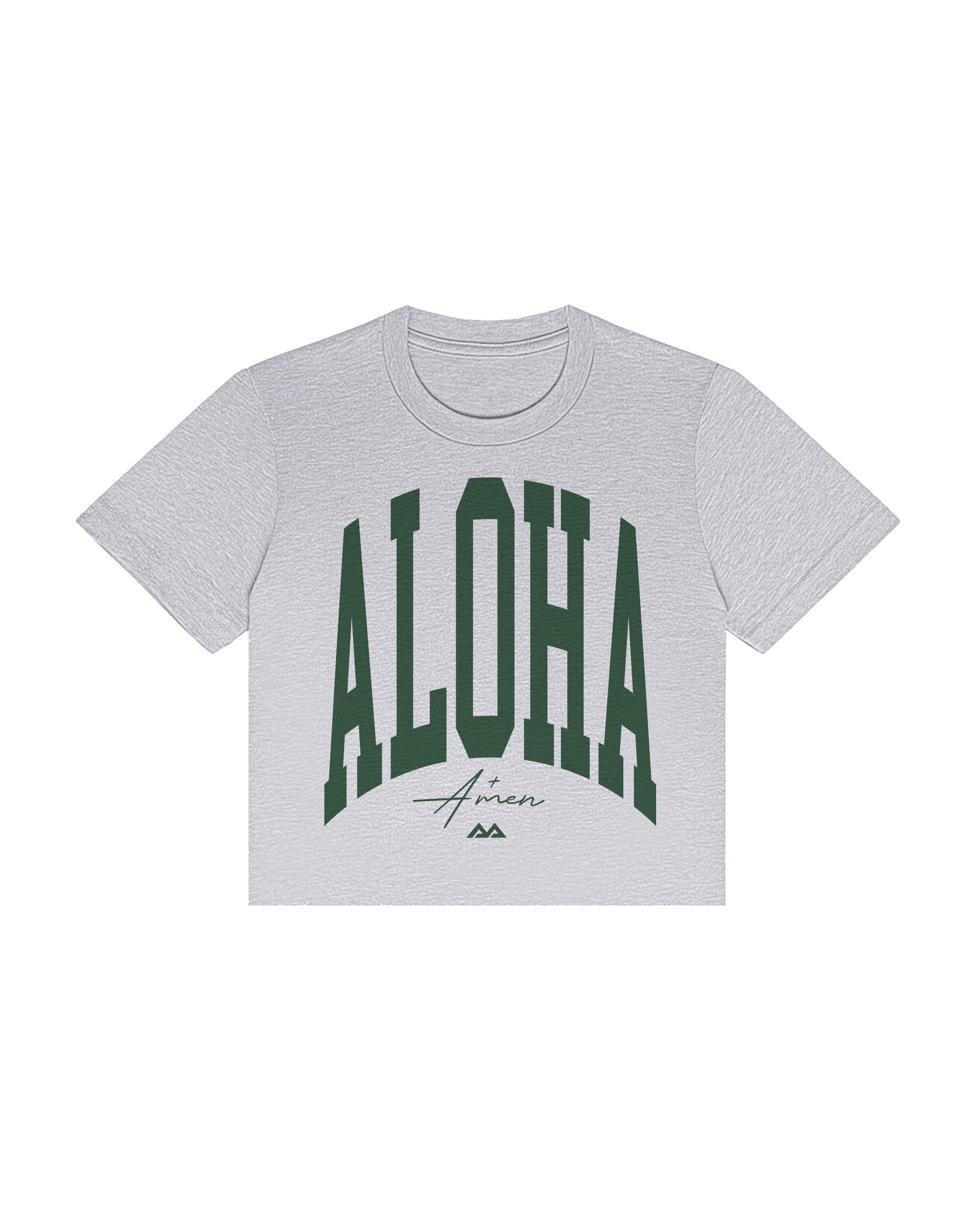 Aloha Mauka Women's Baby Crop Tee