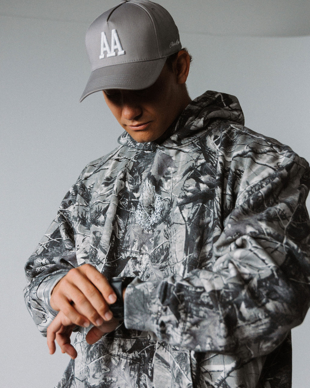 Aloha Winter Camo Hoodie