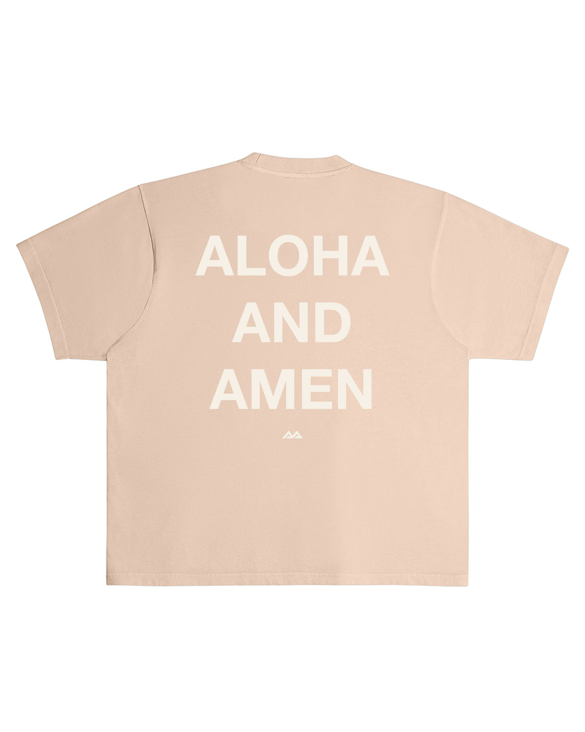 Lei Hands Pigment Dyed Tee - Beige
