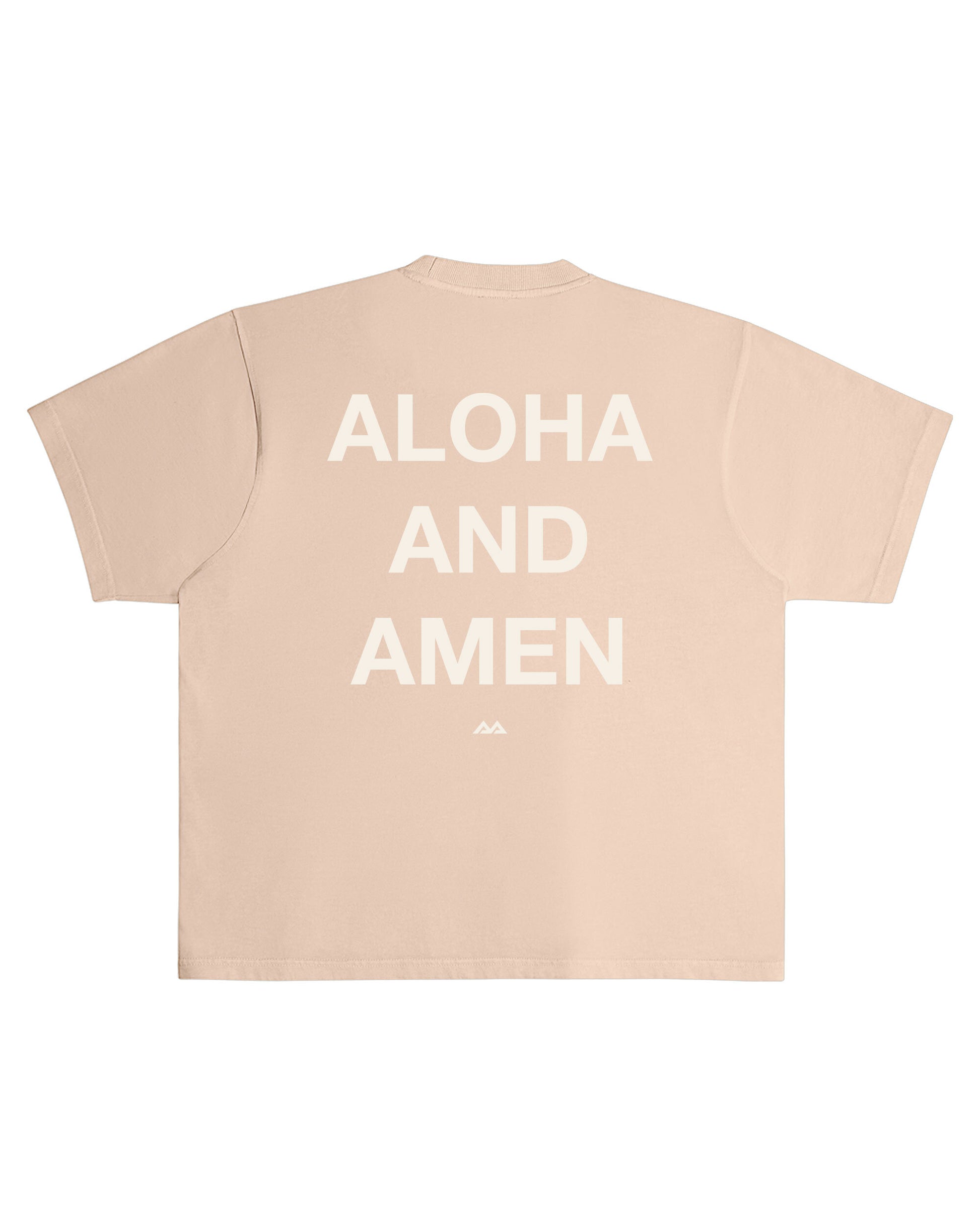Lei Hands Pigment Dyed Tee - Beige