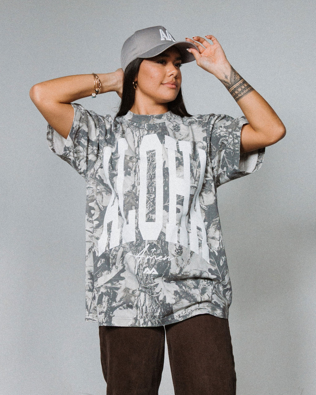 Aloha Winter Camo Tee