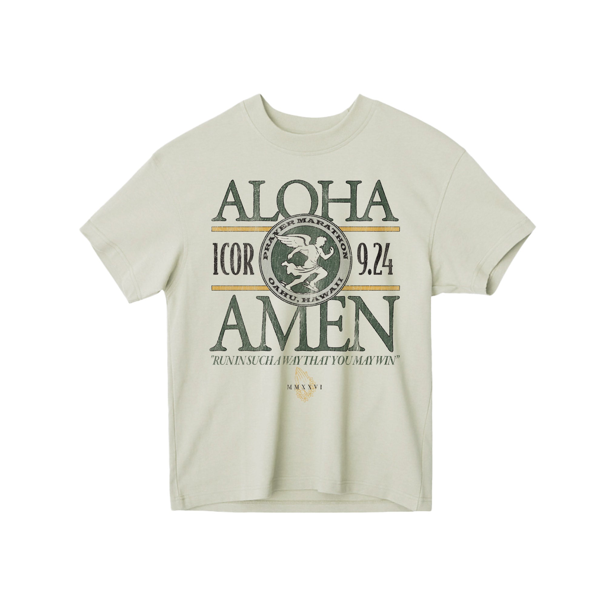 ♡alohamana♡ Prayer Marathon Tee – Aloha and Amen